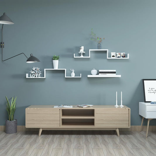 U-Shape Shelfs, Set of 3 - LOG-7030