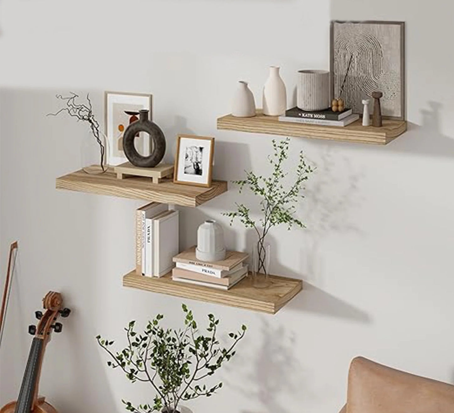Set of 3, Wall Shelve LOG-7003